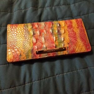 Brahmin Ady wallet Salwater Taffy Melbourne Genuine Leather